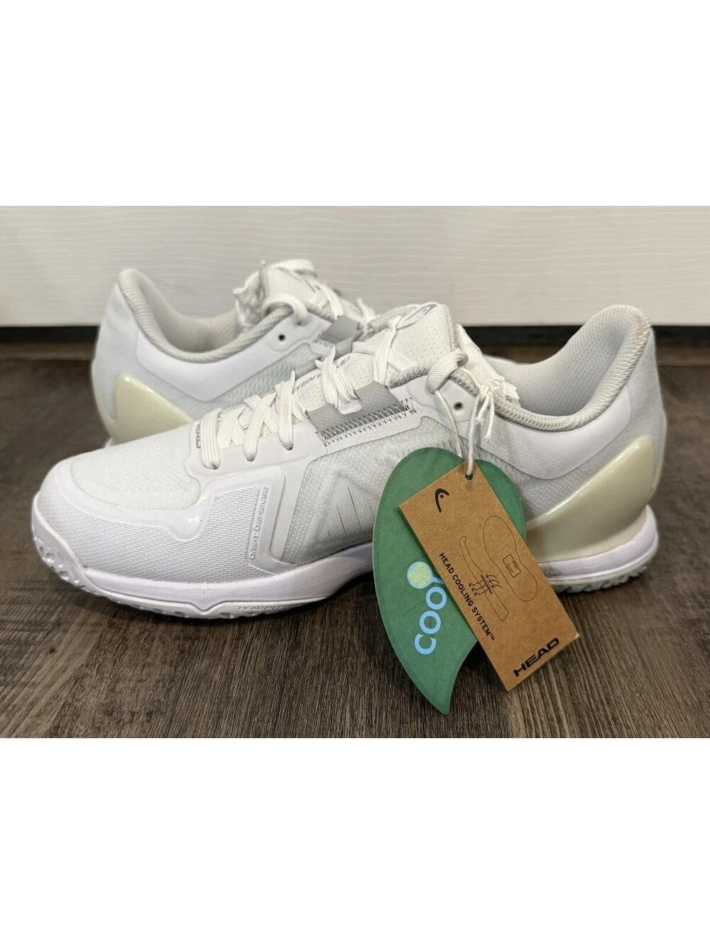 Head Sprint PRO 3.5 Size 7 US Women Shoes Tennis Pickleball White